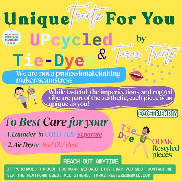 Upcycled Tie Dye Bright Green Gauzy Ombre V Neck Bell Sleeve Tunic Top - Picture 12 of 12